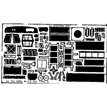Eduard - Opel Blitz 3(T) Type S Detail
