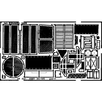 Eduard - AMX 30/105 Detail