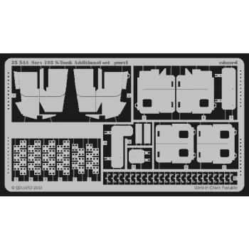 Eduard - Strv 103 S-Tank Additional Set