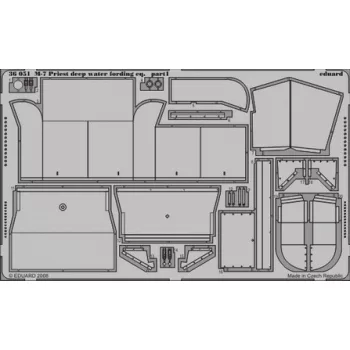 Eduard - M-7 Priest deep water fording eq. for Academy