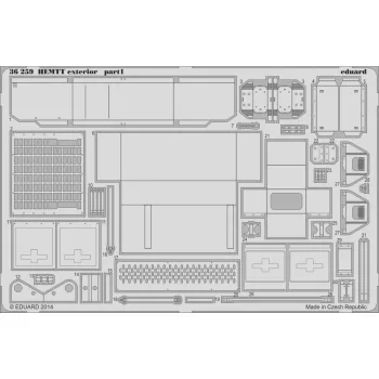 Eduard - HEMTT exterior for Italeri