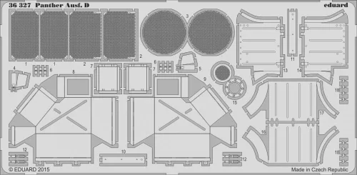 Eduard - Panther Ausf.D for Tamiya