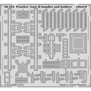 Eduard - Panther Ausf.D handels a.holders f.Tamiy