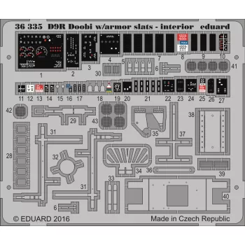 Eduard - D9R Doobi w/armor slats-interior f.Meng