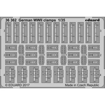 Eduard - German WW2 clamps