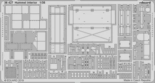 Eduard - Hummel interior for Tamiya