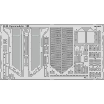 Eduard - Hummel exterior for Tamiya
