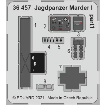 Eduard Accessories - Jagdpanzer Marder I for Tamiya