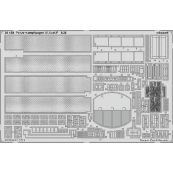 Eduard - Panzerkampfwagen IV Ausf.F 1/35 for TAMIYA