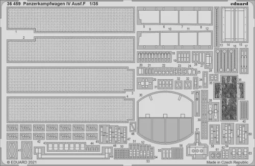 Eduard - Panzerkampfwagen IV Ausf.F 1/35 for TAMIYA