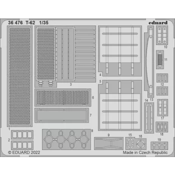 Eduard - T-62 For Zvezda