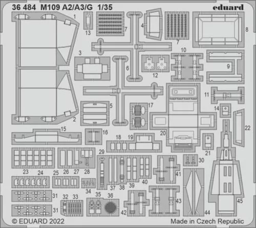 Eduard - M109 A2/A3/G 1/35