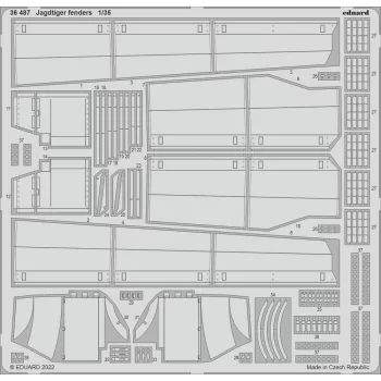 Eduard - Jagdtiger fenders