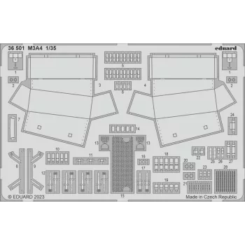 Eduard - M3A4 1/35 I LOVE KITS