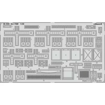Eduard - SU-76M 1/35 ZVEZDA