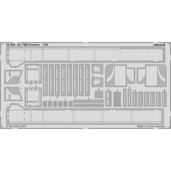 Eduard - SU-76M fenders 1/35 ZVEZDA