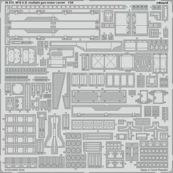 Eduard - M16 U.S. multiple gun motor carrier 1/35 TAMIYA