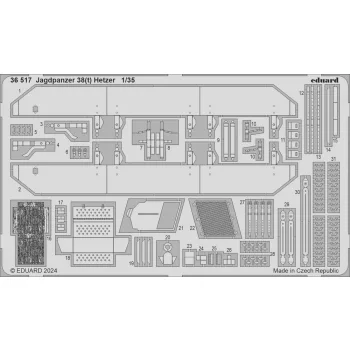 Eduard - Jagdpanzer 38(t) Hetzer 1/35 TAKOM