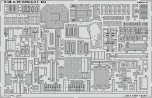 Eduard Accessories - Sd.Kfz. 251/18 Ausf. A ICM
