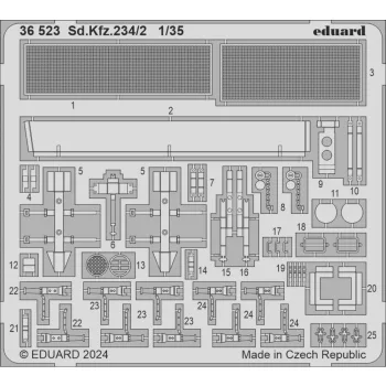 Eduard - Sd.Kfz.234/2  MINIART