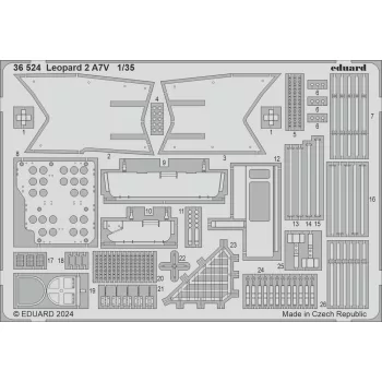 Eduard - Leopard 2 A7V  TAMIYA
