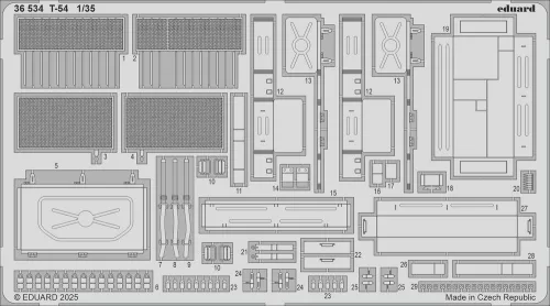 Eduard - T-54  HOBBY BOSS
