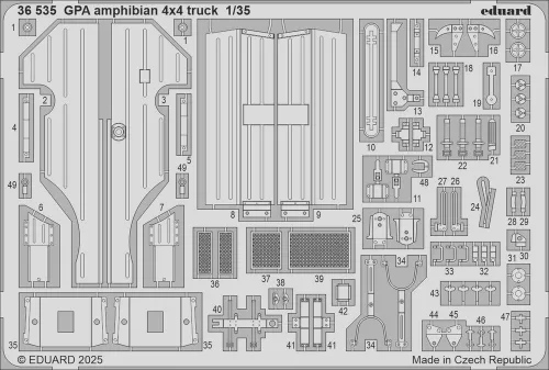 Eduard - GPA amphibian 4x4 truck  TAMIYA