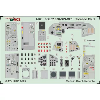 Eduard - Tornado GR.1 SPACE for Italeri