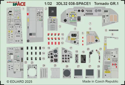 Eduard - Tornado GR.1 SPACE for Italeri