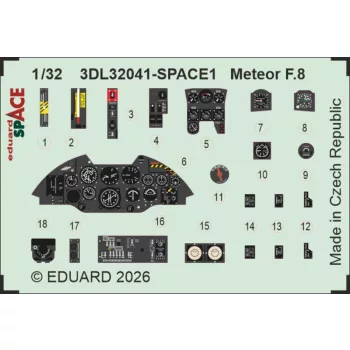 Eduard - Meteor F.8 SPACE for Revell