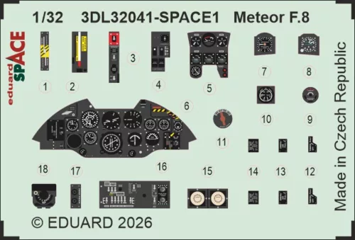 Eduard - Meteor F.8 SPACE for Revell