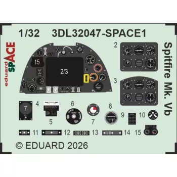 Eduard - Spitfire Mk.Vb SPACE for Kotare