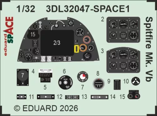 Eduard - Spitfire Mk.Vb SPACE for Kotare