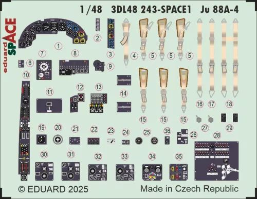 Eduard - Ju 88A-4 SPACE  EDUARD / ICM