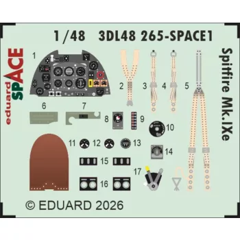 Eduard - Spitfire Mk.IXe SPACE for Airfix