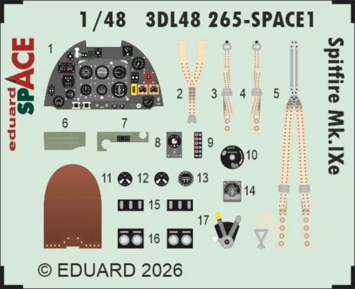 Eduard - Spitfire Mk.IXe SPACE for Airfix