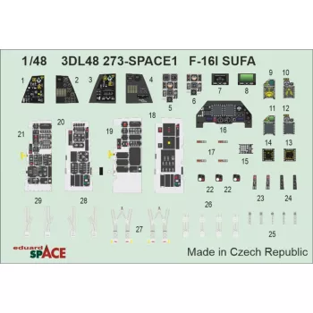 Eduard - F-16I SUFA SPACE for Great Wall Hobby