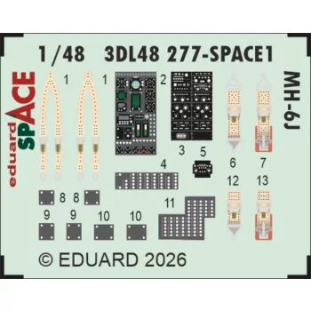 Eduard - MH-6J SPACE for ICM