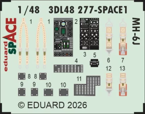Eduard - MH-6J SPACE for ICM