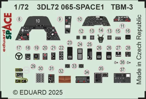 Eduard - TBM-3 SPACE  HOBBY BOSS