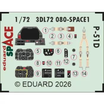 Eduard - P-51D SPACE for Arma Hobby