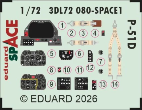Eduard - P-51D SPACE for Arma Hobby