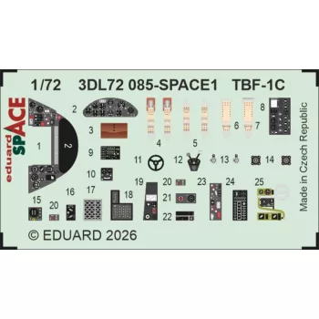 Eduard - TBF-1C SPACE for Hobby Boss
