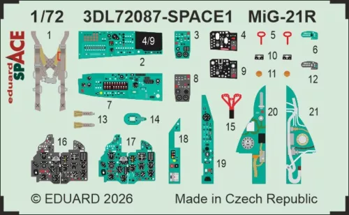Eduard - MiG-21R SPACE for Eduard