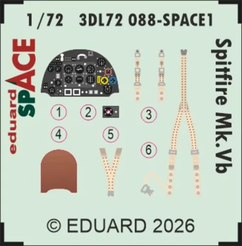 Eduard - Spitfire Mk.Vb SPACE for IBG Models