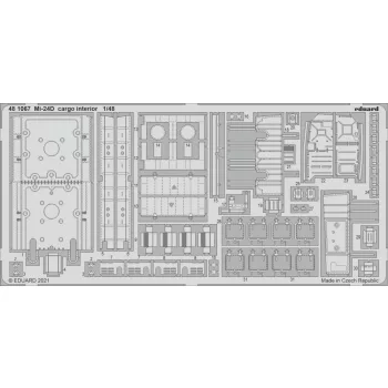 Eduard - Mi-24D Cargo Interior For Eduard