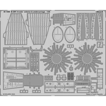 Eduard - B-26K Invader exterior & undercarriage for ICM