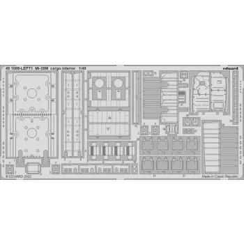 Eduard - Mi-35M cargo interior for ZVEZDA