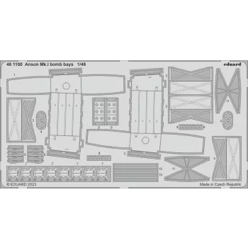 Eduard - Anson Mk.I bomb bays 1/48 for AIRFIX
