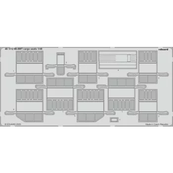 Eduard - Mi-8MT cargo seats 1/48 TRUMPETER